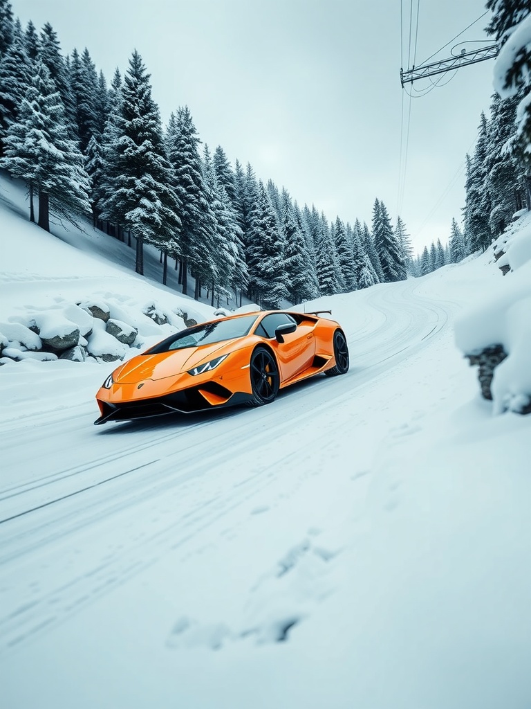 Winter checklist for safety with supercars in snowy conditions